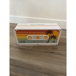 Veuve Clicquot 1772 Limited Edition Cassette Tape Champagne Bottle Holder Sunset